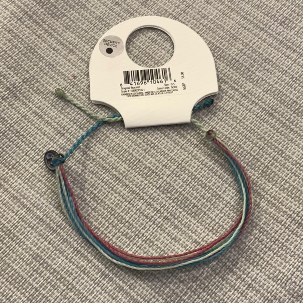 Puravida turquoise/mint green/ purple bracelet - Picture 2 of 3